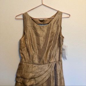 NWT London Times Metallic Cocktail Dress